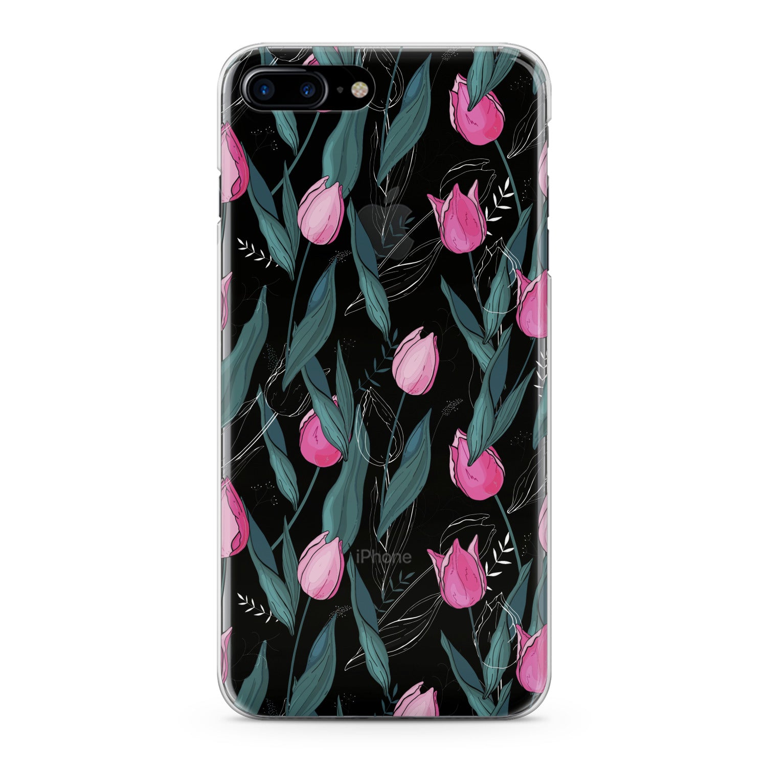 Lex Altern Gentle Pink Tulips Phone Case for your iPhone & Android phone.