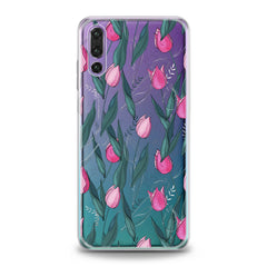 Lex Altern TPU Silicone Huawei Honor Case Gentle Pink Tulips
