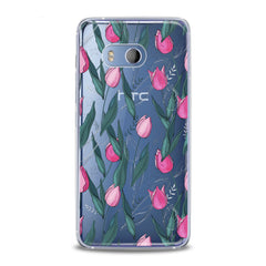 Lex Altern Gentle Pink Tulips HTC Case