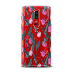 Lex Altern TPU Silicone OnePlus Case Gentle Pink Tulips