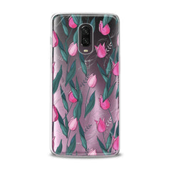 Lex Altern TPU Silicone Phone Case Gentle Pink Tulips