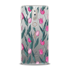 Lex Altern TPU Silicone Nokia Case Gentle Pink Tulips
