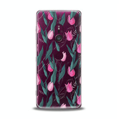 Lex Altern TPU Silicone Sony Xperia Case Gentle Pink Tulips
