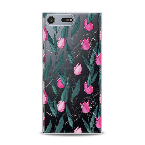 Lex Altern Gentle Pink Tulips Sony Xperia Case