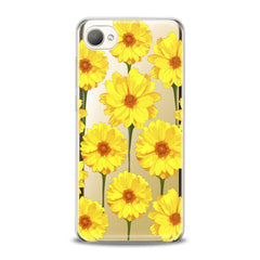 Lex Altern TPU Silicone HTC Case Bright Yellow Daisies