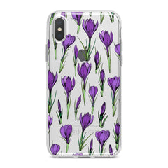 Lex Altern Purple Flower Buds Phone Case for your iPhone & Android phone.