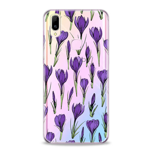Lex Altern Purple Flower Buds Vivo Case