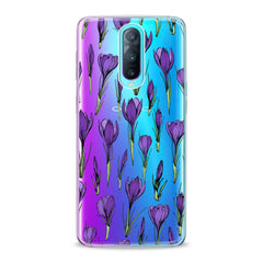 Lex Altern Purple Flower Buds Oppo Case