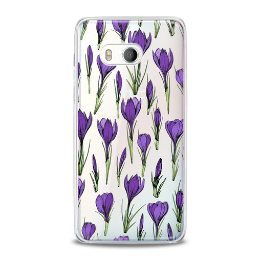 Lex Altern Purple Flower Buds HTC Case