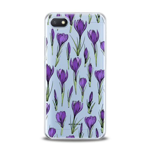Lex Altern Purple Flower Buds Xiaomi Redmi Mi Case