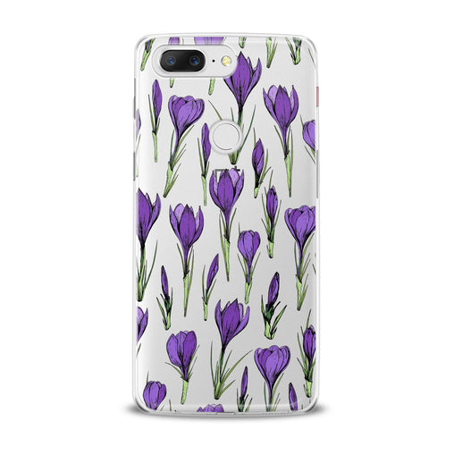 Lex Altern Purple Flower Buds OnePlus Case