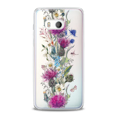 Lex Altern TPU Silicone HTC Case Wildflowers Bouquet