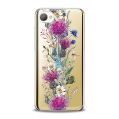 Lex Altern TPU Silicone HTC Case Wildflowers Bouquet