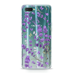 Lex Altern TPU Silicone Oppo Case Awesome Lavenders