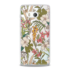 Lex Altern TPU Silicone HTC Case Beautiful Garden Lilies