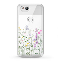 Lex Altern TPU Silicone Google Pixel Case Tender Wildflowers Print