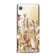 Lex Altern TPU Silicone HTC Case Autumn Wildflowers