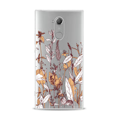 Lex Altern TPU Silicone Sony Xperia Case Autumn Wildflowers
