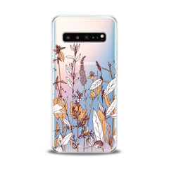 Lex Altern TPU Silicone Samsung Galaxy Case Autumn Wildflowers