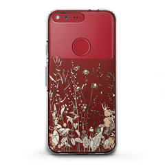 Lex Altern TPU Silicone Phone Case Autumn Wildflowers Art