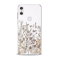 Lex Altern TPU Silicone Motorola Case Autumn Wildflowers Art