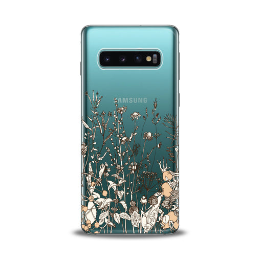 Lex Altern Autumn Wildflowers Art Samsung Galaxy Case