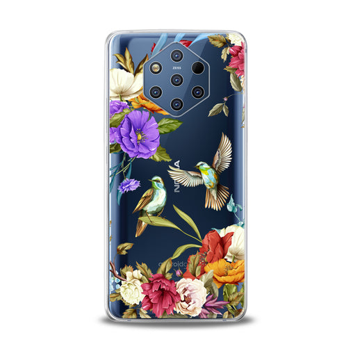 Lex Altern Birdie Floral Print Nokia Case