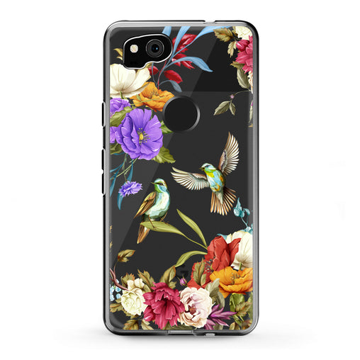 Lex Altern Google Pixel Case Birdie Floral Print