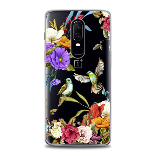Lex Altern Birdie Floral Print OnePlus Case