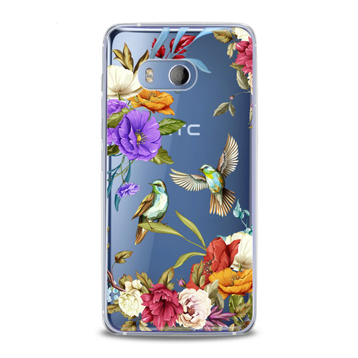 Lex Altern Birdie Floral Print HTC Case