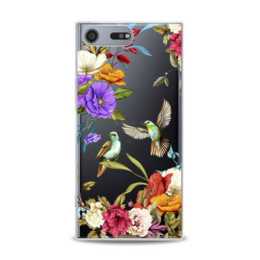 Lex Altern Birdie Floral Print Sony Xperia Case