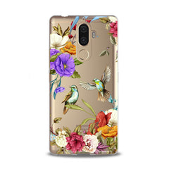 Lex Altern TPU Silicone Lenovo Case Birdie Floral Print