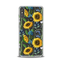 Lex Altern TPU Silicone Motorola Case Juicy Sunflower Print