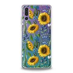 Lex Altern TPU Silicone Huawei Honor Case Juicy Sunflower Print