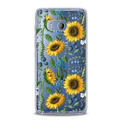 Lex Altern Juicy Sunflower Print HTC Case