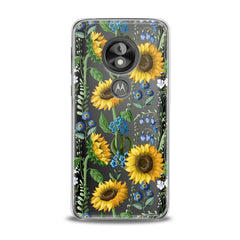 Lex Altern Juicy Sunflower Print Motorola Case