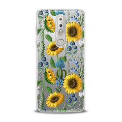 Lex Altern TPU Silicone Nokia Case Juicy Sunflower Print