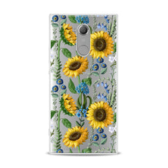 Lex Altern TPU Silicone Sony Xperia Case Juicy Sunflower Print