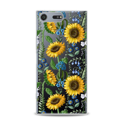 Lex Altern Juicy Sunflower Print Sony Xperia Case