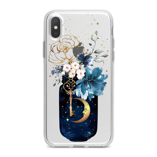 Lex Altern Floral Bottle Art Phone Case for your iPhone & Android phone.