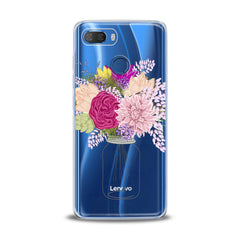 Lex Altern TPU Silicone Lenovo Case Cute Floral Bottle