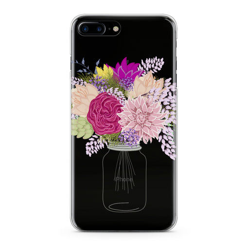 Lex Altern Cute Floral Bottle Phone Case for your iPhone & Android phone.