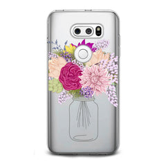 Lex Altern TPU Silicone LG Case Cute Floral Bottle