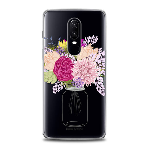 Lex Altern Cute Floral Bottle OnePlus Case