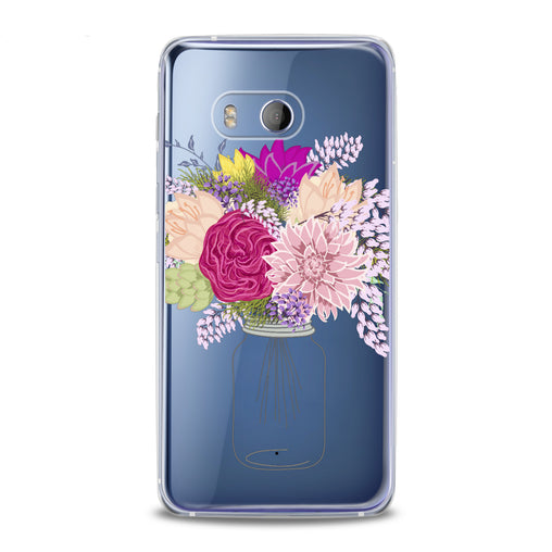 Lex Altern Cute Floral Bottle HTC Case