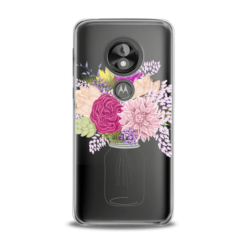 Lex Altern Cute Floral Bottle Motorola Case