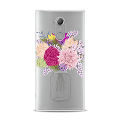Lex Altern TPU Silicone Sony Xperia Case Cute Floral Bottle
