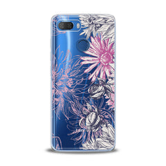 Lex Altern TPU Silicone Lenovo Case Pink Chrysanthemum Print