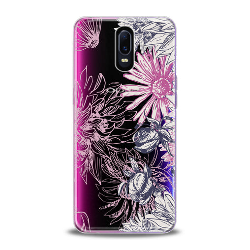 Lex Altern Pink Chrysanthemum Print Oppo Case