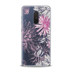 Lex Altern Pink Chrysanthemum Print Xiaomi Redmi Mi Case
